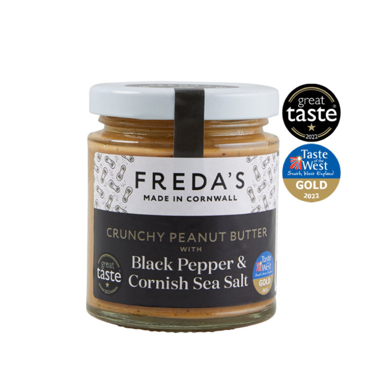 Freda's Pepper & Cornish Sea Salt Peanut Butter