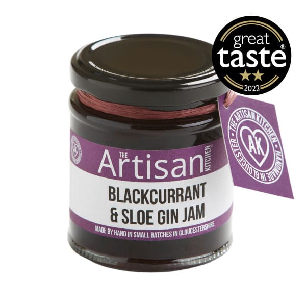 The Artisan Kitchen Blackcurrant Sloe Gin Jam