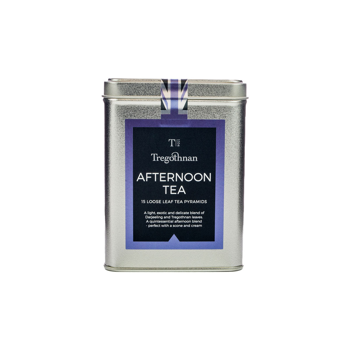 Pyramid Tea Caddy Tregothnan Afternoon Tea 15 Pyramid Caddy – Provenance Grocer