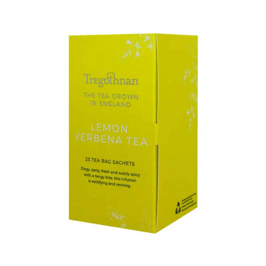 Tregothnan Lemon Verbena Tea 25 Tea Bag Box