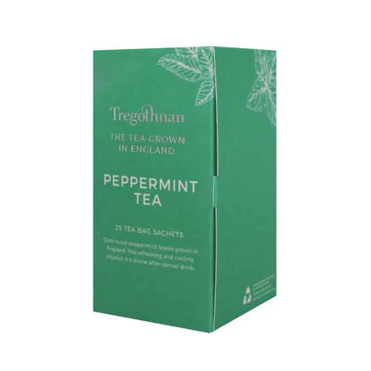 Tregothnan Peppermint Tea 25 Tea Bag Box