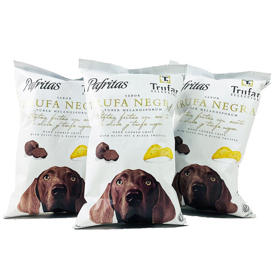 Pafritas Black Truffle Crisps