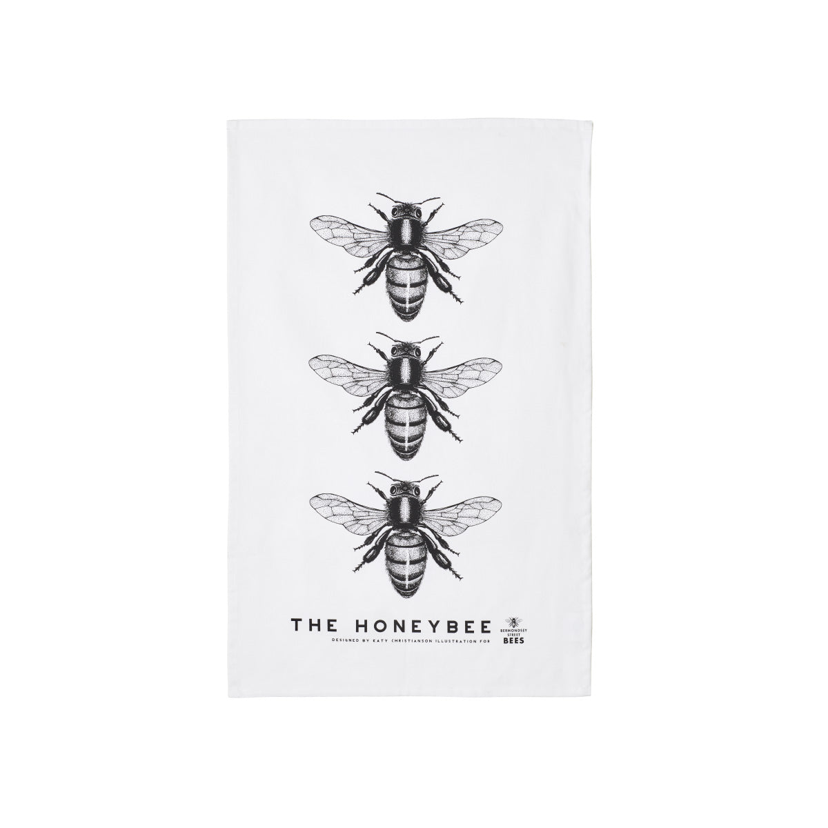 Bermondsey Street Bees Honeybee Teatowel